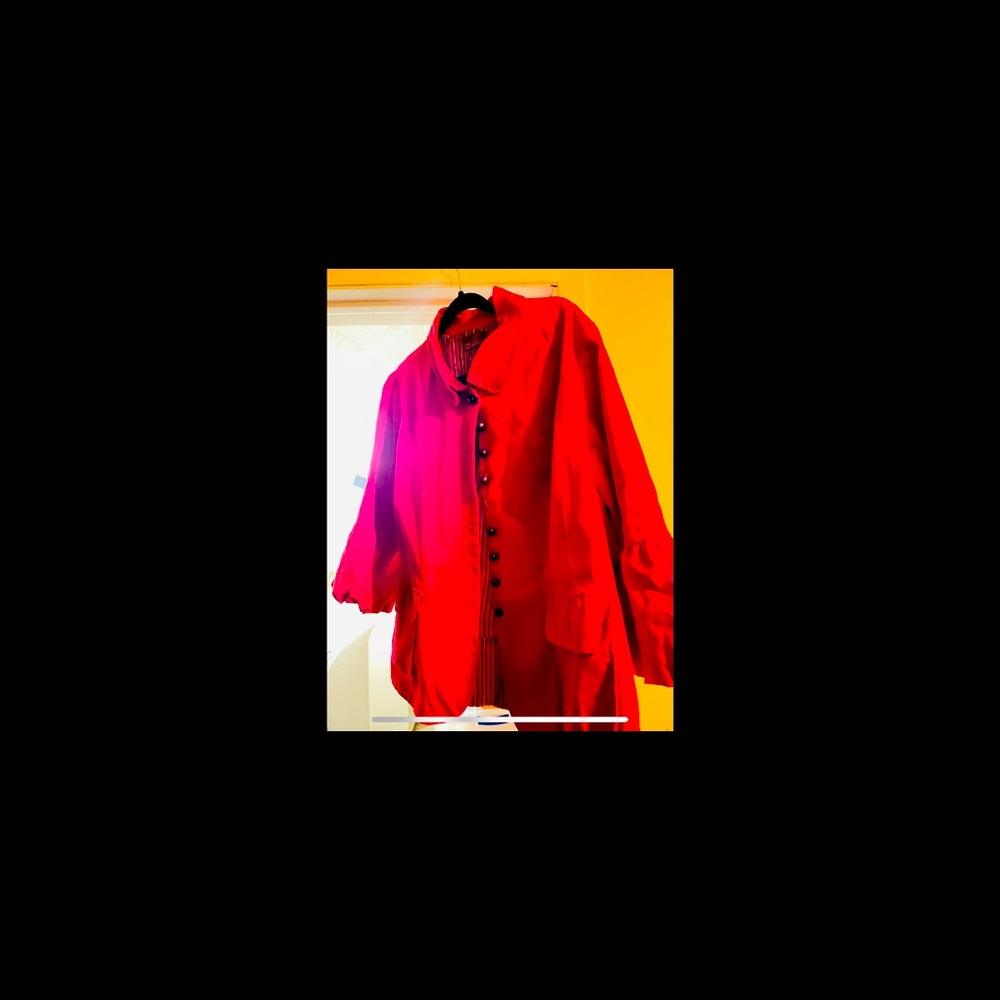 Cute red jacket size 22.